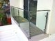 Bens de vidro dos trilhos do balaústre feito sob encomenda da espessura para a cerca de segurança da escada do balcão