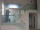 Braçadeira de vidro Frameless do suporte isolador dos trilhos de aço inoxidável para a plataforma da escada do balcão