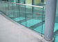 Os trilhos de vidro de alumínio de anodização espelham/pós que revestem a estrutura contínua para o apartamento