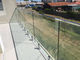 Dos suportes isoladores de vidro dos trilhos da braçadeira dos Ss 316 trilhos de vidro arquitetónicos da plataforma